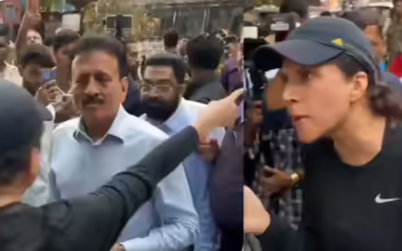 Global Outrage as Woman Reportedly Targeted for Protesting Traffic Chaos During BJP Rally in Mumbai