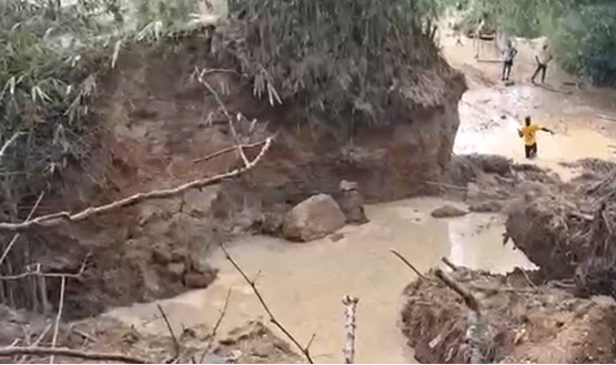 Illegal Gold Mine Horror in Ghana :Two Killed, One Fighting for Life After Pit Collapse Shocks Africa